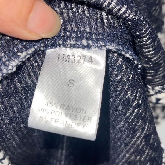 THML Womens Geometric Print Embroidered Shift Mini Dress Multicolor Size Small - Picture 5 of 8